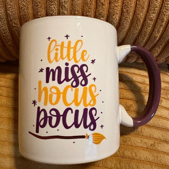 Other - Little Miss Hocus Pocus Mug with Purple Handle